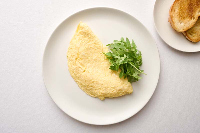 plain omelette