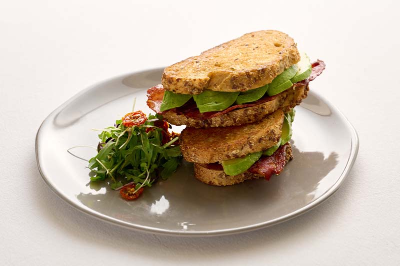 beef bacon & avo