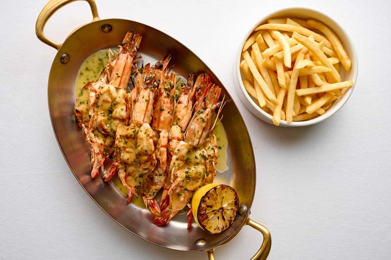 prawns platter