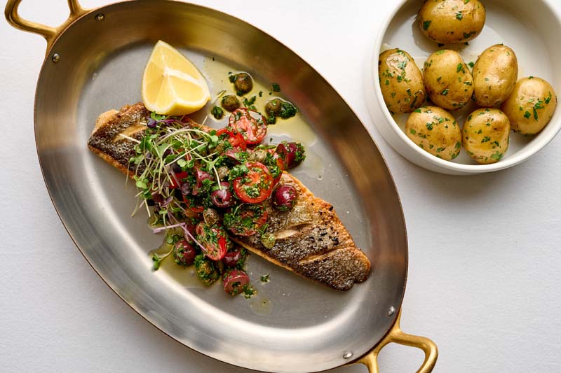 sea bass vierge