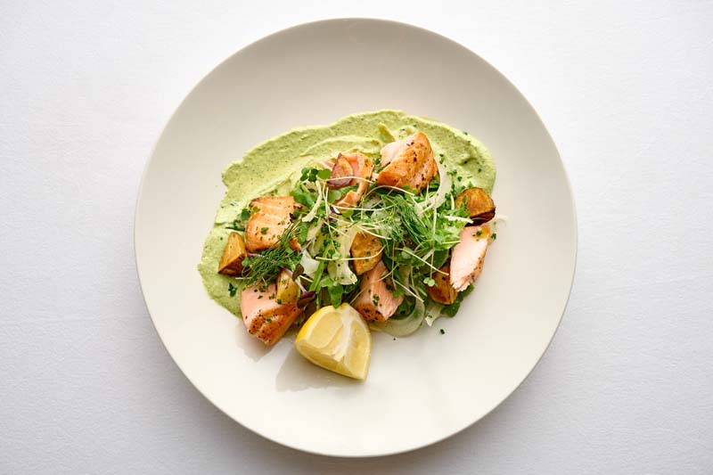 salmon salad