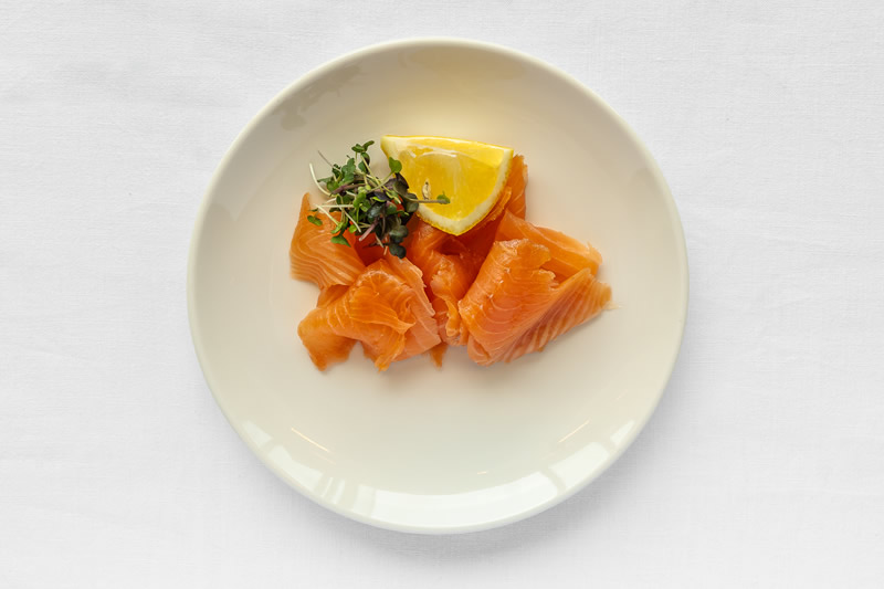 smoked salmon