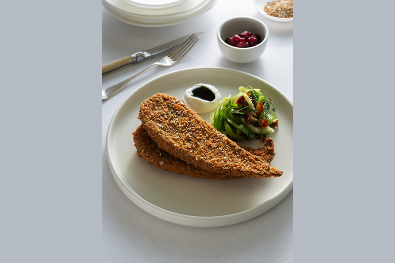 aubergine schnitzel