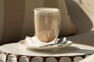 spiced milk latte